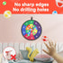 BELLOCHIDDO Double Sided Dart Board for Kids, Toys for 3 4 5 6 7 8 9 10 11 12 Years Old Boys with 12 Velcro Sticky Balls, Indoor & Outdoor Party C...