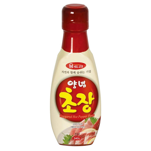 Woomtree Hot Red Chili Pepper Paste Sauce with Vinegar (Chogochujang), 12oz- Bottle | Korean Food | Asian Food |...