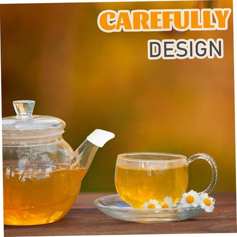 2pcs Teapot Spout Cover Teakettle Spout Sleeve Teapot Spout Protector Kettle Spout Silicone Silicone Covers Pourer Cap Leak Pourer Protectors Tub ...