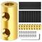 10PCS 10Awg 60A Quick Wiring Connection Terminal, Wire Connector with Set Screws and Thermoplastic Tube...