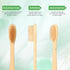 Bamboo Toothbrushes Soft Bristles 10 Pack, Biodegradable BPA Free Soft Bristles Toothbrushes for Adult, Eco-Friendly, Natural Wooden Organic Tooth...