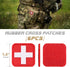 Medic Red Cross Patch, First Aid Morable Patch Perfect for Tactical IFAK, EMT Trauma Pouch 1.5-Inch 3D High Relief Patch Nurse Doctor Emergency 6 ...