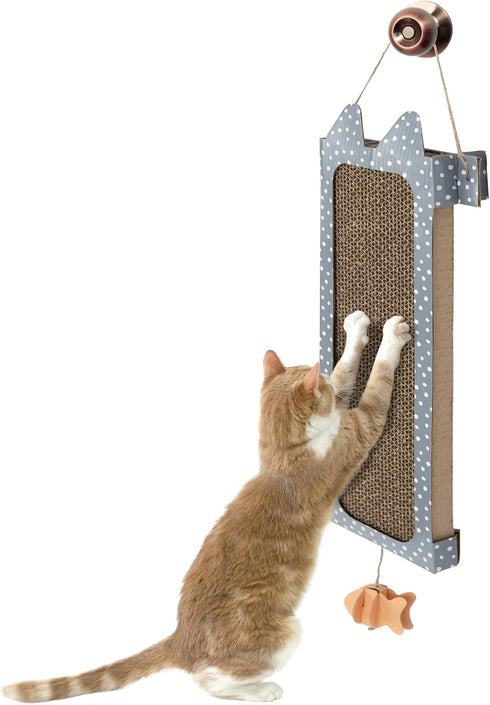 Kitty City Reversible/Double Use Hanging Scratcher 3-Pk...