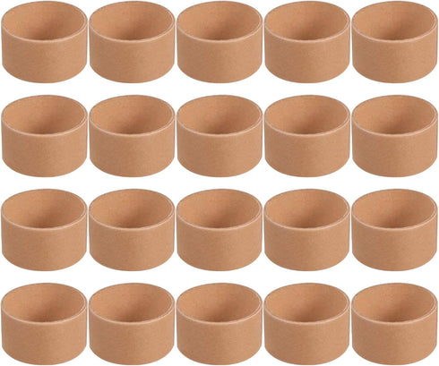 ULTNICE Empty Craft Cardboard Craft 20Pcs Round Cardboard Tubes Craft Rolls Craft Tubes Children DIY Craft Paper Rolls Brown Painting Cardboard Tu...