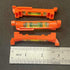 5Pcs String Line Level Hanging Line Bubble Levels for Measuring Building Trades, Surveying, Engineering (Red)...
