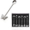 Alisveristime Traditional Ottoman Motif Tea Spoons - Decorative Stirring, Sugar, Tea Spoons (Set of 6) (Butterfly) (Silver)...