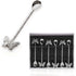 Alisveristime Traditional Ottoman Motif Tea Spoons - Decorative Stirring, Sugar, Tea Spoons (Set of 6) (Butterfly) (Silver)...