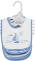 Cudlie 5-Pack Baby Bibs for Drooling Teething and Feeding Infants - Baby Drool Bibs for Baby Boys, Newborn Accessories, Baby Shower Gifts - Sailbo...