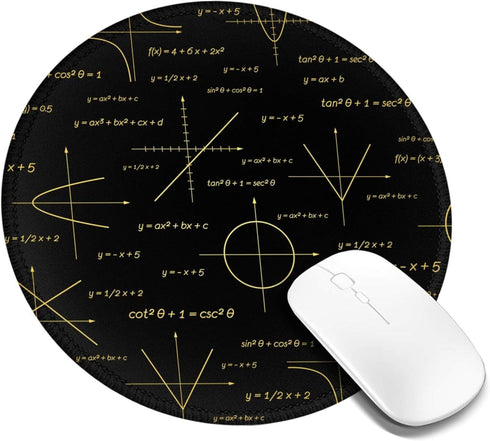 Mouse Pad, Math Mathematical Formula Teach Mouse Pads Mousepad, Anti-Slip Rubber Mouse Mat Desk Pad for Gaming Office Laptop Computer...