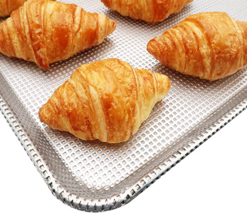 Aluminum Sheet Pan For Baking (9.5x13 inch Whole Perforated)...