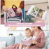 Photo Album 4x6 100 Pockets, Linen Cover Top Loader Vertical, Slip-in Picture Pink Pockets Albums for Wedding, Family, Anniversary, Baby, Vacation...