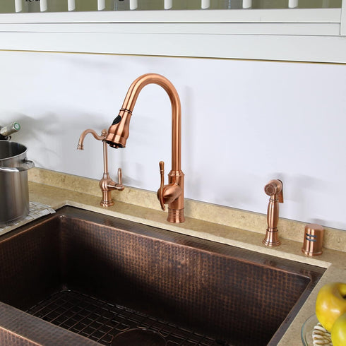 Copper Kitchen Dishwasher Air Gap Cap, Copper Air Gap Cover for Replacement(AK106AC) - Akicon…