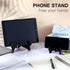 3 Pcs Wooden Display Stand Decorative Plate Stands Plate Holder Picture Frame Stand Black Easel Stand for Display Pictures Cook Books Art Certific...