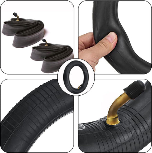 2 Pack Scooter Inner Tyre Replacement for Xiaomi M365 10 Inch Balancing Electric Scooter Wheel Inner Tubes Thick Pneumatic Wheels Inner Tires for ...