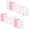 Hudson Baby Unisex Baby Cotton Flannel Burp Cloths Bundle, Pastel Butterfly, One Size...