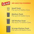 Glad Trash Bags, Medium Drawstring Garbage Bags, 8 Gal, Gain Original Scent with Febreze, 26 Ct (pack of 1), Pack May Vary...