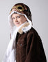 Kids Aviator Dress Up Costume Hat and Scarf Set...