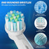 Replacement Toothbrush Heads for Oral B Braun, 4 Pack Brush Heads Refill for Oral-B 7000, Clean, Oral B Pro 1000, 9600, 500, 3000, 8000, Vitality ...