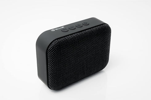 TELLUR Callisto Portable Bluetooth Speaker, Ultra Compact Fabric Design, FM Portable Radio Speaker, Hands-Free, USB, MicroSD/TF, MicroUSB Aux Port...