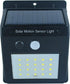 Nature Power 24201 20-LED Solar Powered Motion Activated Wall Light, 2pack, 2 Piece , Black...