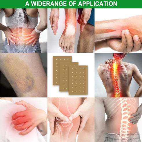 Heat Patches, 60 Count Warming Herbal Plaster Maximum Strength Joint Patches, 24 Hour Long Lasting Heating Joint Soreness Relieving Patch for Back...