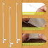 6 Pcs Serging Hooks Latch Crochet Hooks Sewing Needles Stainless Steel Knit Picker Snag Repair Tool for DIY Weave Knitting Revamping Threading Bea...