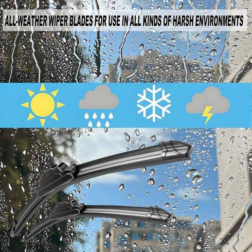 ATTKE OEM Quality Front Windscreen Wiper Blades for Jeep Grand Cherokee 2011-2018/Dodge Durango 2011-2018/Lexus GX470 2003-2009 (22?+21? Front Win...