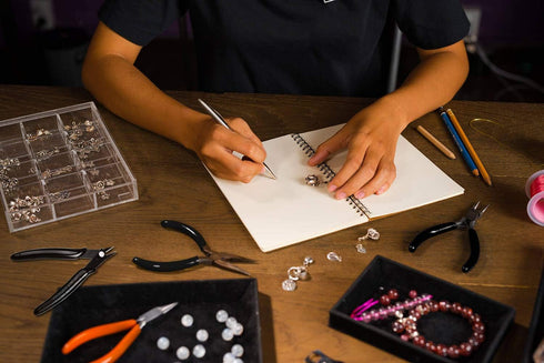 Jewelry Pliers, Cridoz Beading Pliers Set with Needle Nose Pliers, Round Nose Pliers and Wire Cutter for Jewelry Making Beading Repair Supplies an...