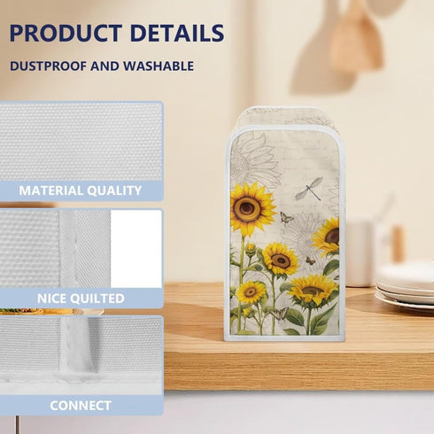 Can Opener Cover Kitchen Electric Appliance Cover Stain Resistant Machine Washable Oil-Proof for Housewarming Home Kitchen Decoration Gift for Wif...
