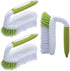 Scrub Brush, Heavy Duty Scrubbing Brushes for Cleaning with Comfortable Grip for Shower, Bathroom, Sink, Kitchen, Bathtub, Floor Cleaning, 3 Pcs...