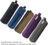 Enyuwlcm Heavy Canvas Stationery Stylish Simple Pencil Bag and Durable Compact Zipper Pencil Case Pouch 1 Pack Purple...