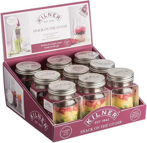 Kilner Snack On The Go Jar | 17 oz...