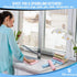 24 Pcs Fish Scale Streak Free Miracle Cleaning Cloth Easy Clean Nanoscale, Microfiber Window Mirror Glass Cleaning Cloth, Lint Free cloth Wine Gla...
