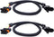 HiSport 4 Pin 4-Way 4 Wire Connector 24" Harness 2 PCS for O2 Sensor Compatible with Camaro Firebird Corvette Ls1 Ls6 Lt4 O2...