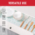 Cooyes Absorbent Refrigerator Liners, Non Slip Fridge Bin Liners and Mats Washable, Refrigerator Shelf Liner for Glass Shelves and Kitchen Cabinet...
