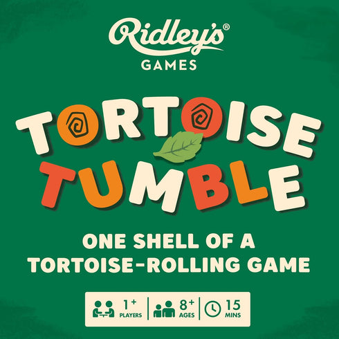 Ridley's Games Tortoise Tumble- Fast Paced Family Game - Press-your-luck to earn more points - Parties, Trips, Camping, Game Night - Gift for Kids...