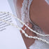 Boho Layered Pearl Ankle Bracelet White Pearl Toggle Ankle Bracelet Vintage T Bar Anklet Bracelet Baroque Pearl Foot Chain Jewelry for Women...
