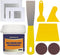 Drywall Repair Kit Drywall Hole Repair Patch Kits Wall Spackle Repair Paste with 8.5OZ White Wall Repair Putty with Scraper, Wall Surface Hole Fil...