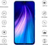 Avesfer for Xiaomi Redmi Note 8 Case with Screen Protector Tempered Glass Ring Holder 360 Degree Rotation Kickstand Shock Absorbing TPU Phone Cove...