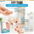 48-Pack U Shaped Felt Callus Pads Metatarsal Pads Forefoot Foot Pads Pain Relief Foot Cushion Keep Calluses from Rubbing on Shoes Adhesive Pads fo...