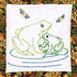 Jack Dempsey Needle Art Wilderness Animals Hand Embroidery, White...