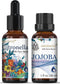 30+30ml Travel Size Pure Citronella Jojoba Essential Oil Set Natural Aromatherapy Spray for Indoor Outdoor Use Fragrance Home Diffuser Soap Making...