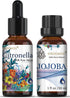 30+30ml Travel Size Pure Citronella Jojoba Essential Oil Set Natural Aromatherapy Spray for Indoor Outdoor Use Fragrance Home Diffuser Soap Making...