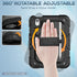 SEYMAC Case for iPad Mini 6 8.3?, Full-Body Shockproof Protective Case with Screen Protector, 360° Rotating Stand, Hand/Shoulder Strap and Pen Hol...