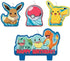 Amscan Pokemon Birthday Character Candle Set - 4 pcs, 172408...