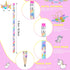 Unicorns Pencils Rainbow HB Pencils Erasable Cute Graphite Pencil Fun Pencils for Kids Unicorn Pencils Favors Unicorn Party Pencils with Erasers f...