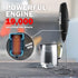 PowerLix Powerful Handheld Milk Frother With Stand Battery Operated Foam Maker Frother Wand For Coffee (A Black) (Milk Frother With Stand Set)...