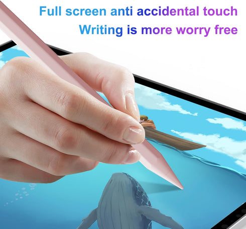Stylus Pen for iPad 9th&10th Generation,Apple iPad Stylus Pencil with Palm Rejection Rechargeable,Pen Compatible with 2018-2024 iPad 6/7/8/9/10,iP...