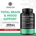 5 HTP Supplement for Mood Support - Made in USA - Natural 5-HTP & L-tryptophan Capsules - 5-HTP Booster for Men & Women - Proprietary Formula for ...