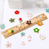 MARFOREVER 120 Pcs Spring Summer Floral Themed Charms, Flower Charms for Jewelry Making, Assorted Gold Enamel Charm Pendants for DIY Necklace Brac...
